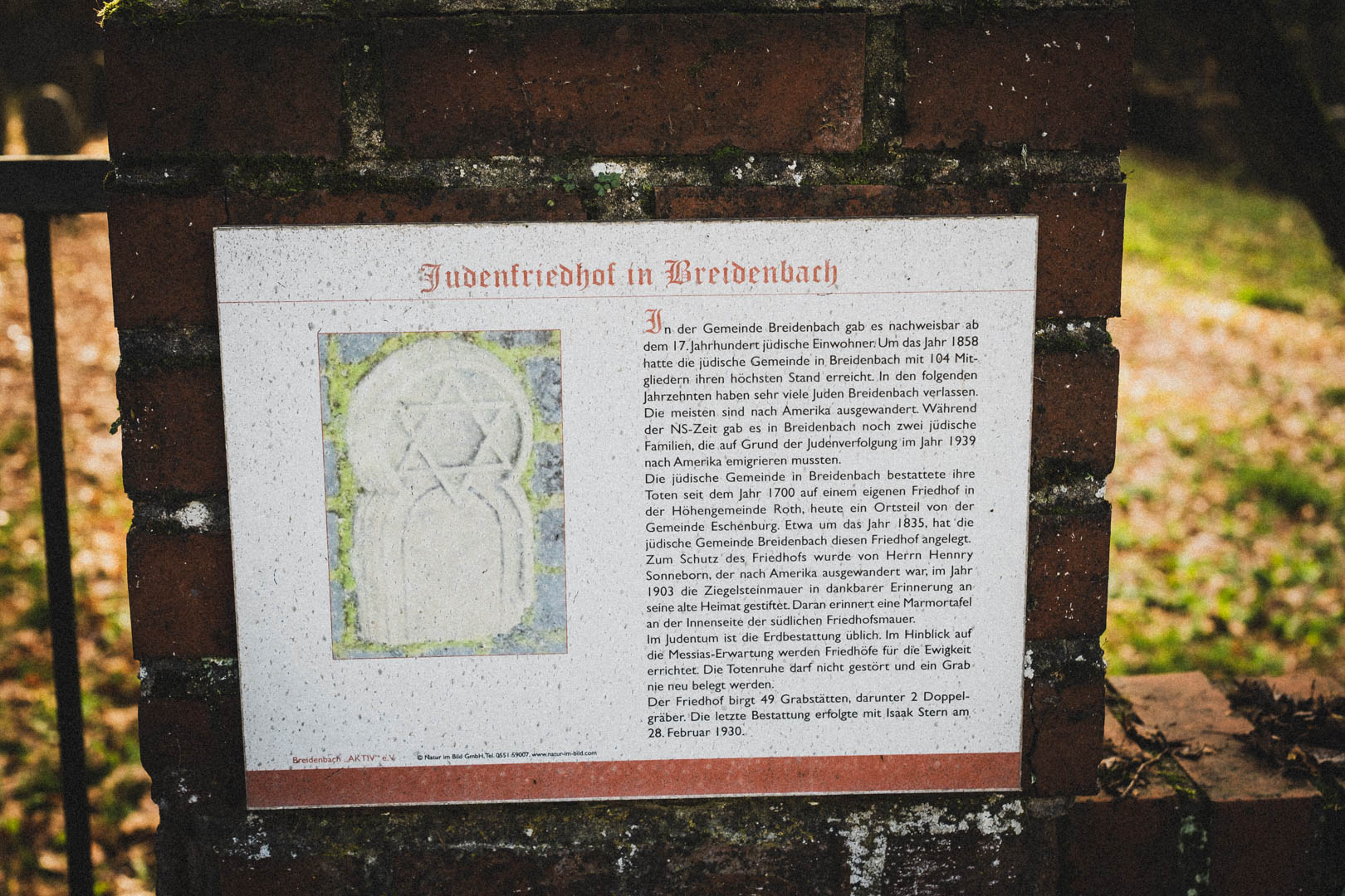 Breidenbach, Jüdischer Friedhof
